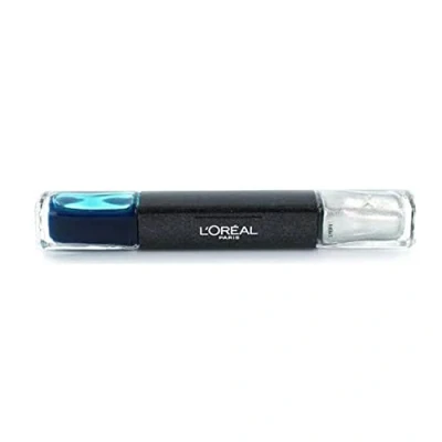 Image of L&#039;Oréal Paris Make up Designer Long Lasting Infallible Duo Gel Nail Polish 30 Metallix Turquoise