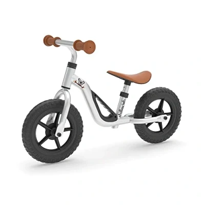Image of Chillafish Lightweight Kids&#039; Balance Bike Black Adjustable Seat &amp; Handlebar with Puncture Proof Wheels, a Carry Handle Custom Moulded for Toddlers Ages 18 Months to 4 Years