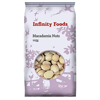 Image of Infinity Foods Macadamia Nuts 125g
