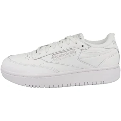 Image of Reebok Women Club C Double Sneaker, FTWR White/FTWR White/Cold Grey 2, 7