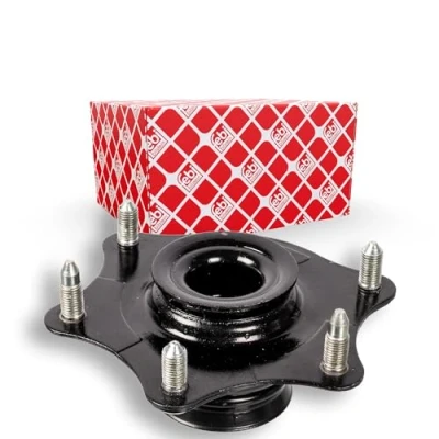 Image of 51920SWAA01, 51920T1GE01 Top strut mount FEBI BILSTEIN 109684 Front Axle without ball bearing Elastomer HONDA: CR V 4, 3