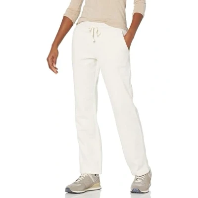 Image of Amazon Essentials Women&#039;s Fleece Straight Leg Jogging Bottoms (Available in Plus Size), Oatmeal Heather, L