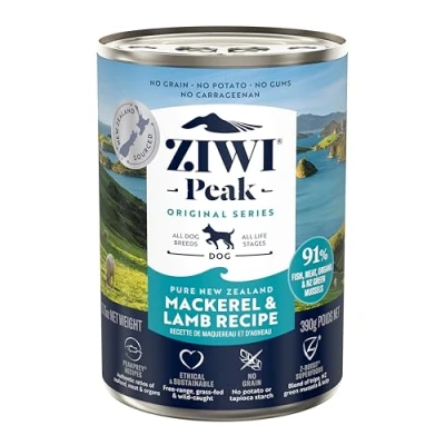 Image of Ziwi Peak Daily Dog Grain Free New Zealand Mackerel &amp; Lamb Recipe 12x390g
