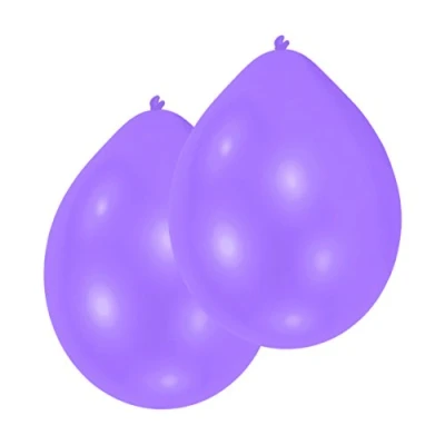 Image of Amscan Int995632 Balloon Pk10 22Cm Met Violet