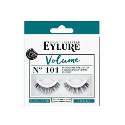Image of Eylure Volume Pre Glued False Lashes Number 101
