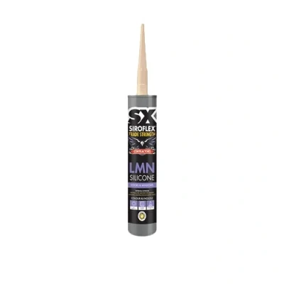 Image of Siroflex SX Contractors Low Modulas Neutral Cure Silicone Seals Most Building and Glazing Joints, Almost Odourless Forms a Durable Rubber Seal, Size 300ml Colour Oak