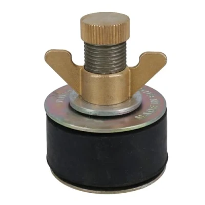 Image of Steel Drain Test Pipe Bung Plug 2 1/2&quot; (65mm) Plumbing Stop Tube Blanking Cap