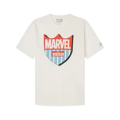 Image of Springfield Men&#039;s T Shirt, Ivory White, L