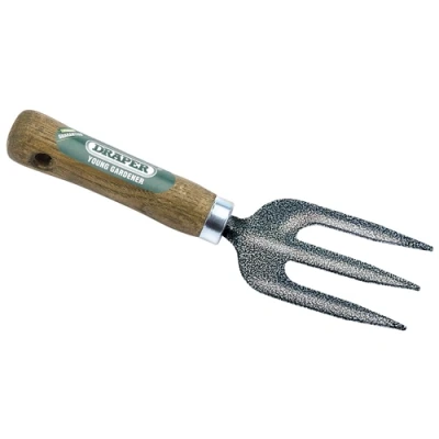 Image of Draper Young Gardener Weeding Fork with Ash Handle