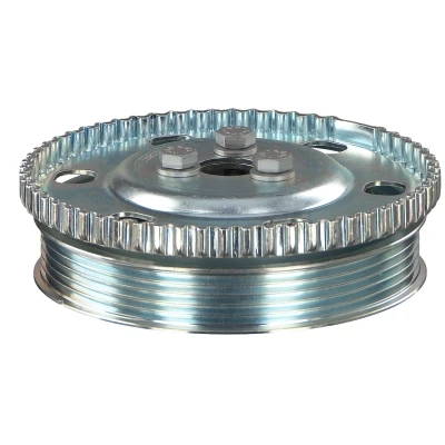 Image of 46791865, 55181620 crankshaft Pulley FEBI BILSTEIN 44813 5PK 150mm 4 with bolts/screws, for FIAT: Grande Punto Hatchback