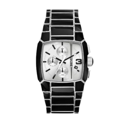 Image of Diesel Men Chronograph Quartz Watch with Stainless Steel Strap DZ4646