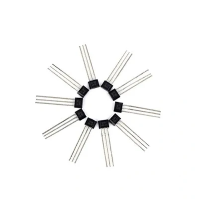Image of Pack of 10 A3144E 3144 OH3144E Hall, SIP Three Pin Effect Sensor