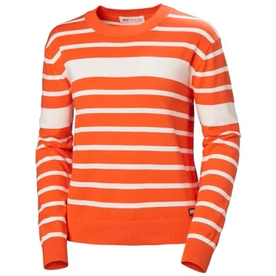 Image of Helly Hansen Women&#039;s W Skagen Sweater 2.0 Flame Stripe, XS