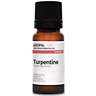 Image of BIO Turpentine Essential Oil 10mL 100% Pure, Natural, Chemotyped and AB/Cosmos Certified AROMA LABS (French Brand)