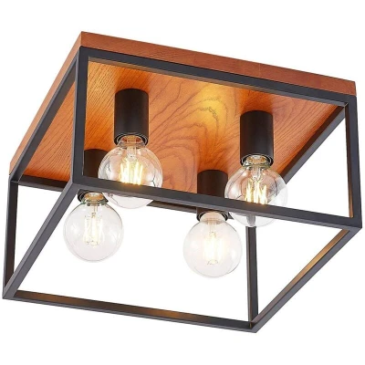 Image of Lindby Miravi ceiling light, 4 bulb