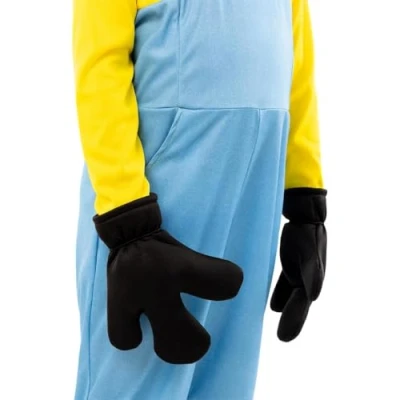 Image of Funidelia Minions Gloves for boys and girls Cartoons, Minions, Films &amp; Series accessories kids, costume Black