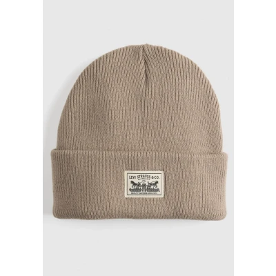 Image of Levi&#039;s Backpatch Unisex Beanie, Size: One Size, Fungi
