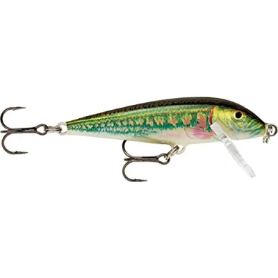 Image of Rapala CountDown Lure with Two No. 7 Hooks, 1.5 2.4 m Swimming Depth, cm Size, Minnow