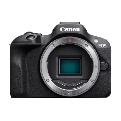 Image of Canon EOS R100 (Body) Compact Mirrorless Digital Camera 24.1 MP, 4K Resolution Dual Pixel CMOS AF, DIGIC 8 Processor 6.5 FPS Continuous Shooting Face &amp; Eye Detection, Bluetooth, Wi Fi, GPS