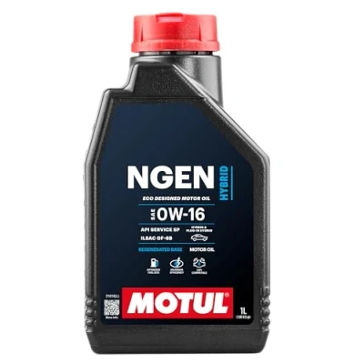 Image of Motul Lubricating Oil for Hybrid Engines Ngen 0W16 1 Litre