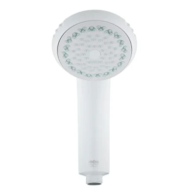 Image of Mira Response Adjustable 4 Spray Mode Shower Head Grey/White