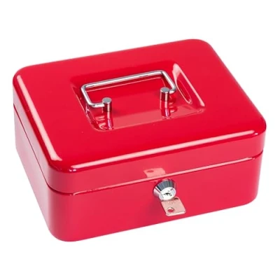Image of Sax Cash Box B 20 x H 9 T 16 cm red