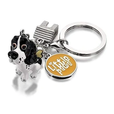 Image of Arora 3721 Little Paws Springer Spaniel Black &amp; White, Multicolour, One Size