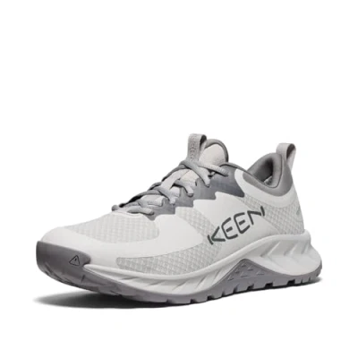 Image of KEEN Men&#039;s Versacore Waterproof Hiking Shoes, Silver Lining/Scarlet Ibis, 10 UK