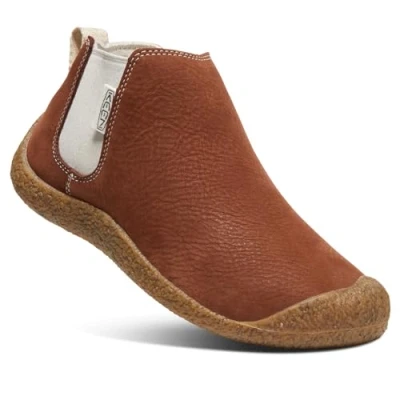 Image of KEEN Women&#039;s Mosey Chelsea Leather Boots, Tortoise Shell/Birch, 6.5 UK