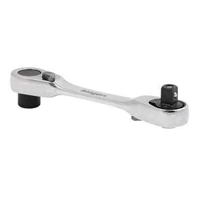 Image of Siegen Micro Ratchet Bit Driver/Wrench 1/4&quot;Hex x 1/4&quot;Sq Drive