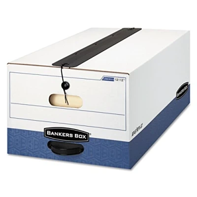 Image of Bankers Box Liberty Plus Heavy Duty Storage Boxes, Legal, 12 Pack (12112)