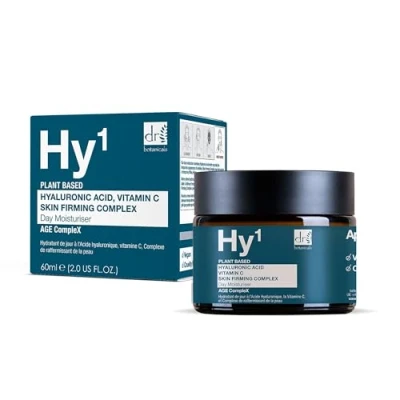 Image of Dr BOTANICALS Anti Aging Face Moisturiser With Hyaluronic Acid, Vitamin C &amp; Skin Firming Complex Reduce Wrinkles, Brighten Skin, Hydrate Boost Suppleness Your Ultimate Solution