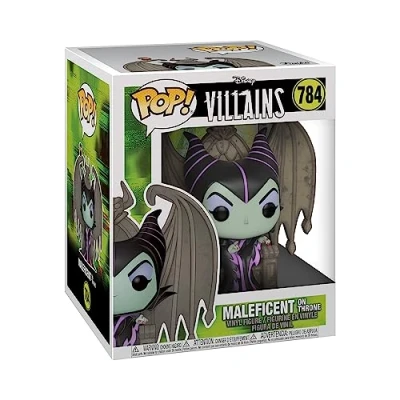 Image of Funko POP! Deluxe: Villains Maleficent Onthrone Disney Collectable Vinyl Figure Gift Idea Official Merchandise Toys for Kids &amp; Adults Movies Fans Model Collectors