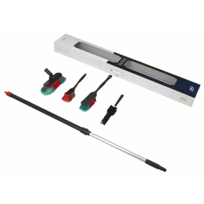 Image of Vikan 990052 Transport System Starter Pack, 1325 mm Length, 180 Width, 105 Height, Black