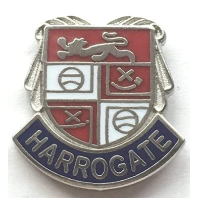 Image of Emblems Gifts Harrogate England Small Quality enamel lapel pin badge T181