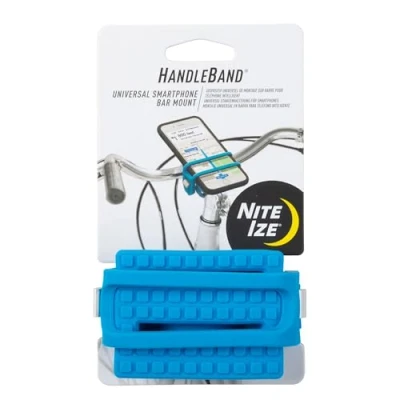 Image of Nite Ize Handleband Universal Smartphone bar Mount Blue, Bright Blue