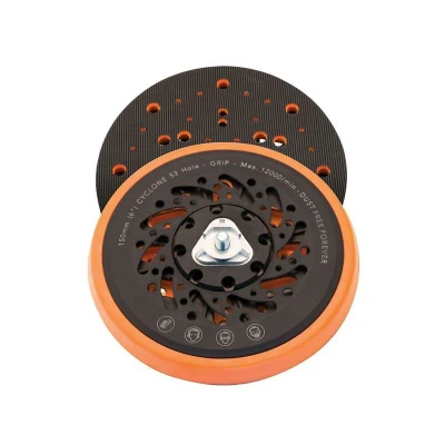 Image of Flexipads Cyclone Backing Pad Medium 53 Hole 150mm FLEFE654