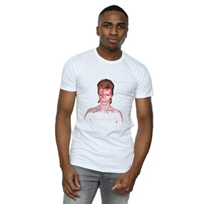 Image of David Bowie Aladdin Sane Version men&#039;s in White