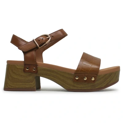 Image of Sivanne Bay Leather Women&#039;s Slingback Sandals