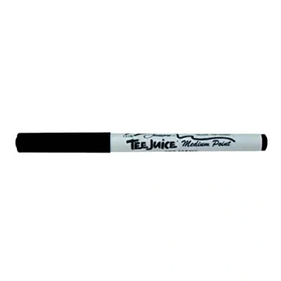 Image of Jacquard Tee Juice Black Fabric Marker Medium Tip Pen
