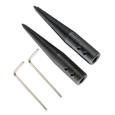 Image of Josenidny 3Pcs/1 Set Polishing Connecting Rod Tapered Spindle Adapter Threaded for Bench Buffer Buffing Wheel