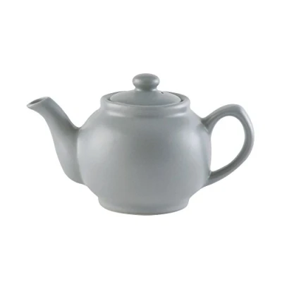 Image of Price &amp; Kensington Matt Grey 6 Cup Stoneware Teapot, 1.1 L