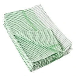 Image of Vogue Wonderdry Tea Towels Green (10 pack)