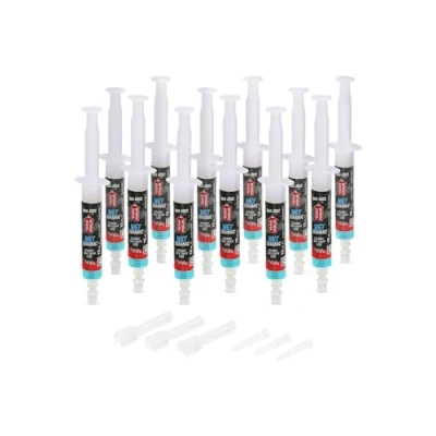 Image of 1000 Miglia BKR 4102 CERAMIC Wet Lube Bike Chain for and Muddy Weather Conditions 144 ml (12 x 12 ml), Cartridges with Drop Huggie Application Systems, fluorescent scented formula