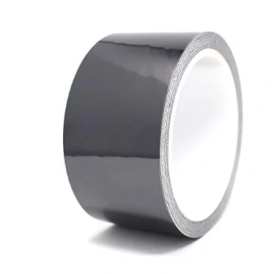 Image of 8.5 Metre Shiny Decorative Strips Car Motorcycle Boat Model Making Silver Chrome Finest Folia Side Adhesive (Chrome Black, 30 mm Width)