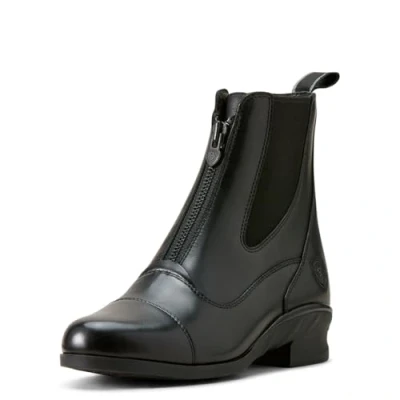 Image of ARIAT Heritage Zip Womens Paddock Boot Black 4.5 UK