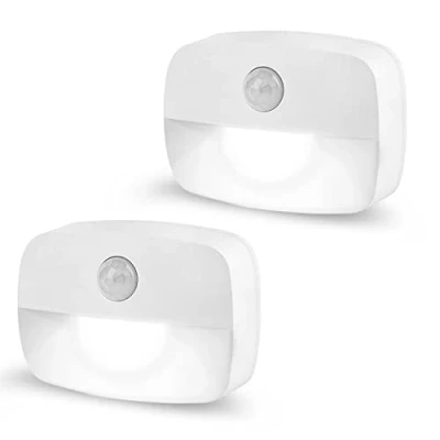 Image of AmmToo Motion Sensor Kids Night Light Battery Powered, Stick On for Stair, Hallway, Closet, Kitchen, Toilet