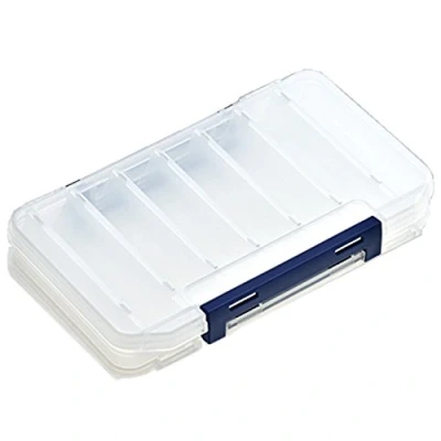 Image of Meiho Tackle Box Reversible 100 200 x 126 36 mm Clear (0949)