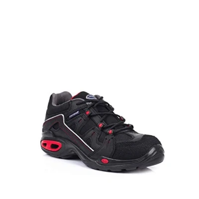 Image of Lavoro 1276.30 Indy Range Homestead Men Safety Trainer, CE, S3, SRC, Black/Red, 10 Size