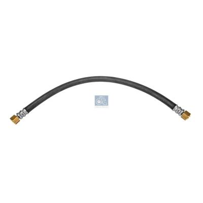 Image of 1123476 Brake Hose DT Spare Parts 1.18680 Rear Axle, Front Axle 600mm